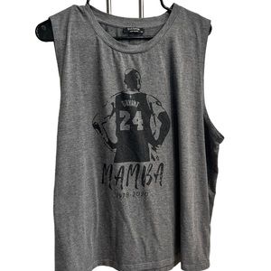 Kobe sleeveless t shirt xxl grey